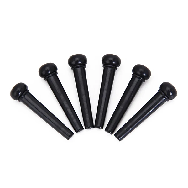 Innovative Maxbell Set of Acoustic Guitar Bridge Pins Saddle Nut Black Relaxed