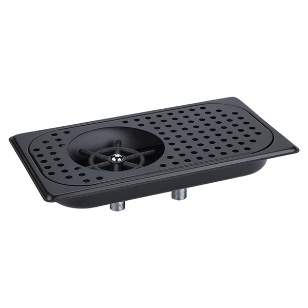 Solid Maxbell Stainless Steel Glass Rinser Cafe Glass Rinser for Kitchen Sinks Black Premium Material