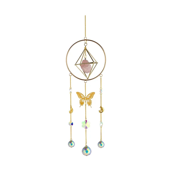 Flexible Maxbell Geometric Clear Crystal Suncatcher Prisms Garden Window Decor Ornaments Official