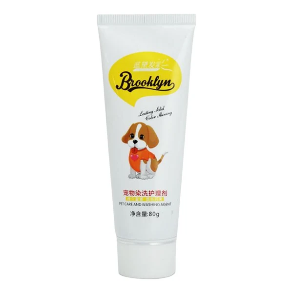 Enhanced Maxbell Dog Hair Dye Pet Care Safely Professional Bright Color for Dogs Cat Supplies dark pink Organic