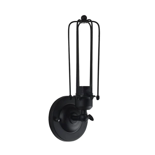 Official Maxbell Industrial Metal Wall Sconce E27 Base Wall Light Fixture for Porch Hallway Professional
