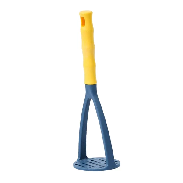 Luxury Maxbell Potato Ricer Hanging Hook Ergonomic Grip Manual for Yam Cooking Vegetable Blue Innovative