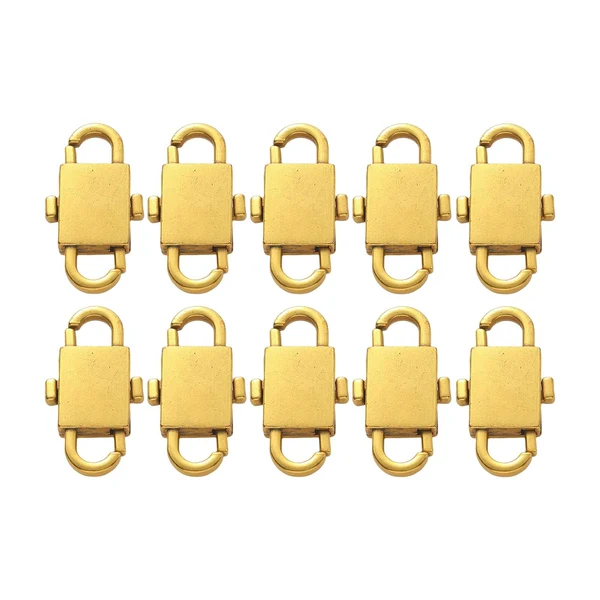 Efficient Maxbell Bag Length Shortener Clasps Adjustable Bag Buckles for Purse DIY Accessories gold Easy-to-Use