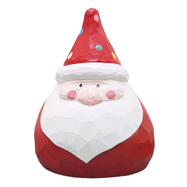 User-Friendly Maxbell Santa Doll Christmas Collectible Statue Photo Prop for Desktop Centerpiece Santa Claus Dependable
