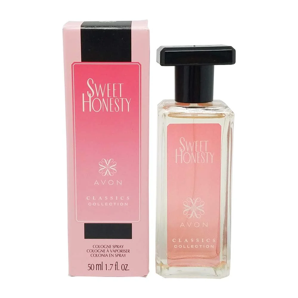 Prestigious Avon Sweet Honesty Cologne 1.7 fl oz – Women s Perfume with Lily of the Valley Soft Rose Cedarwood Classic Floral Fragrance Gift Comfortable