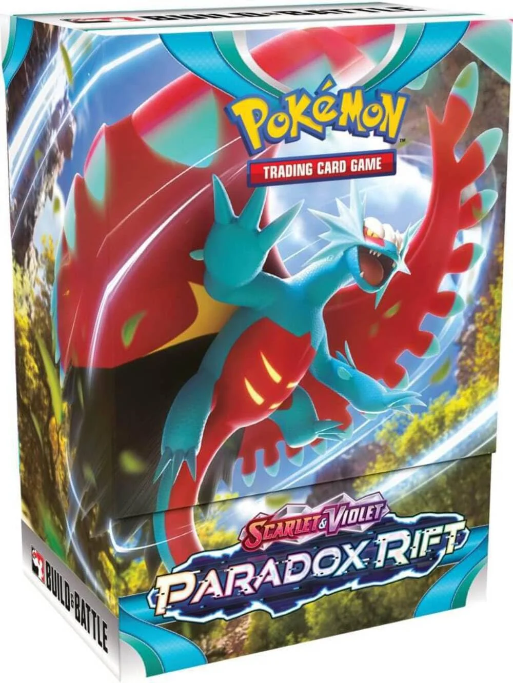 Versatile Pokemon Scarlet Violet 4 Paradox Rift Booster Build Battle Box - 4 Packs Promos Original