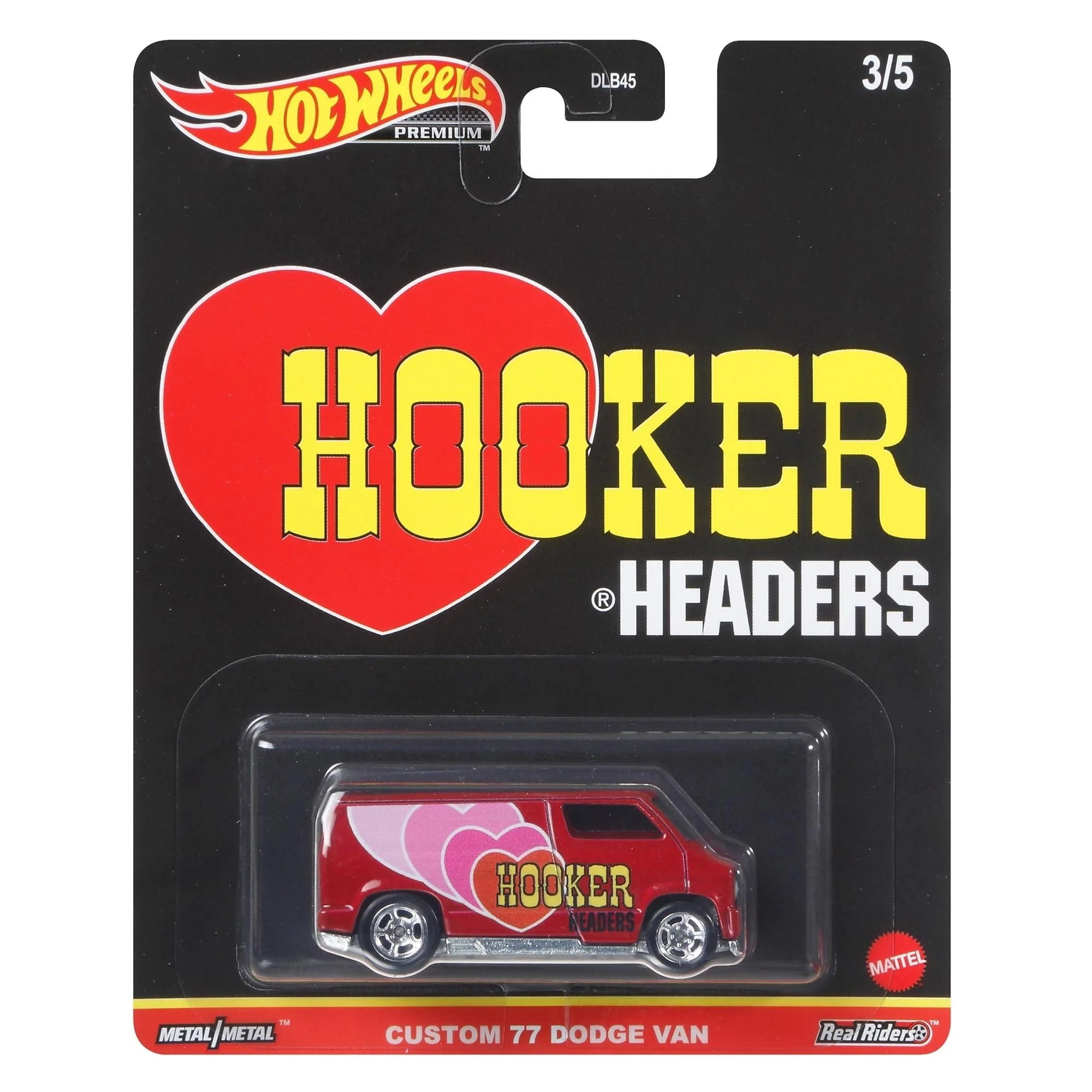 Fashionable HOT Wheels Custom 77 Dodge Van Hooker Advanced