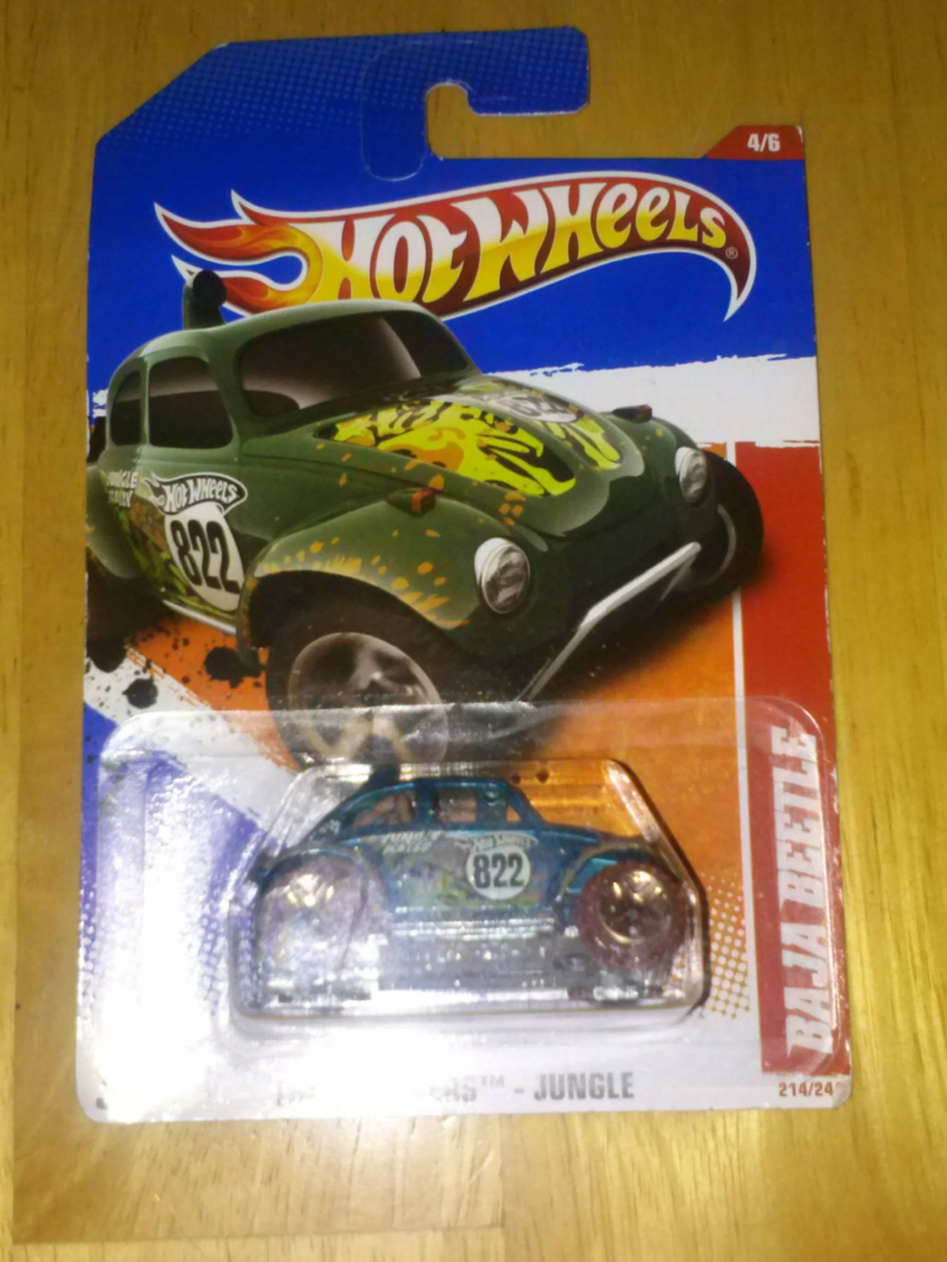 Luxury HOT WHEELS 2011 THRILL RACERS JUNGLE 4 6 TEAL GREEN BAJA BEETLE 214 244 Sophisticated