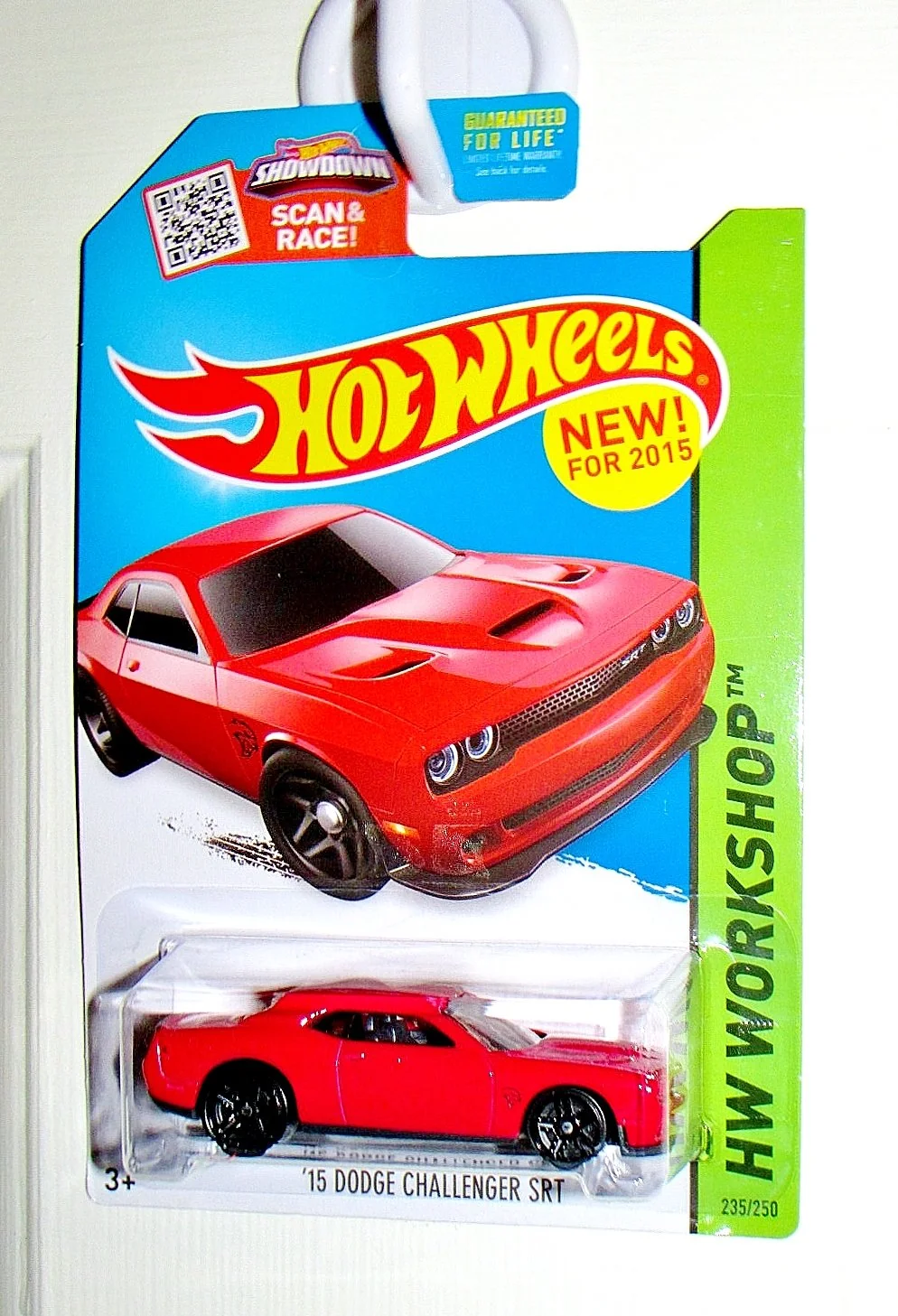Responsible Hot Wheels 2015 HW Workshop Dodge Challenger SRT Hellcat Hell Cat Red Easy-to-Use