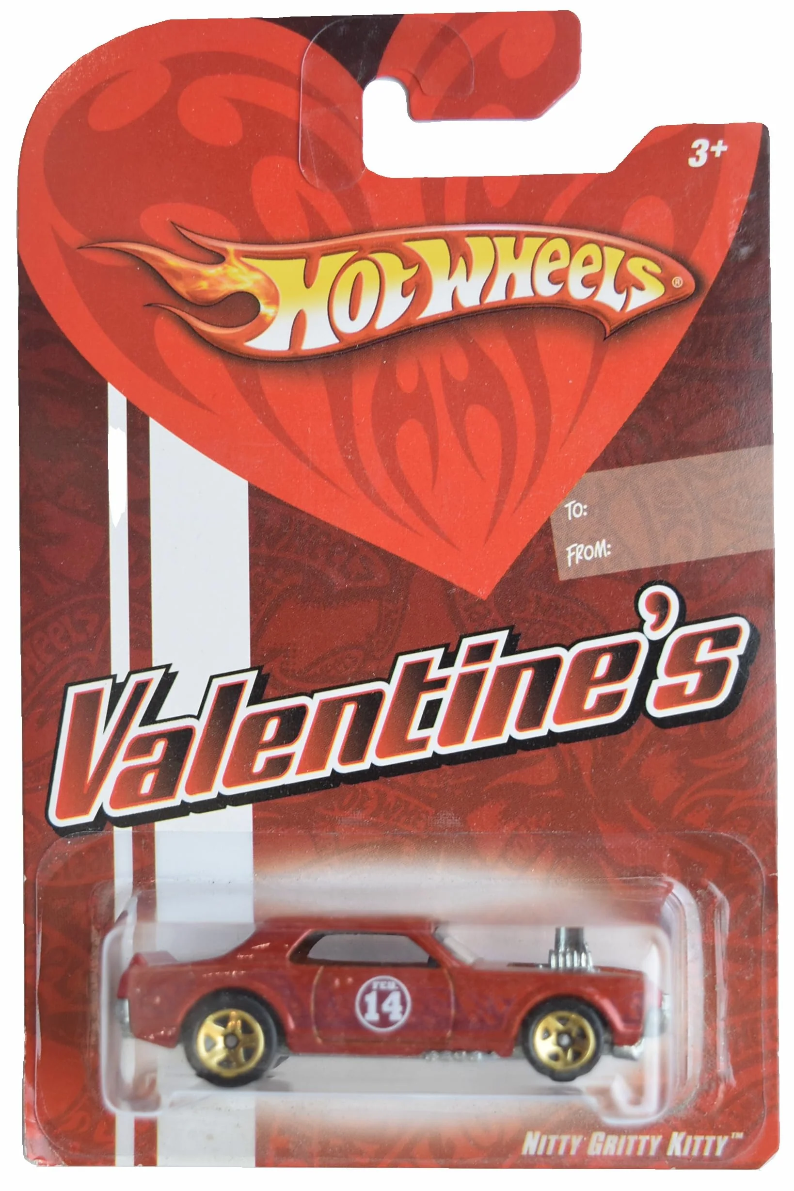 Optimized Hot Wheels Nitty Gritty Kitty Valentine's Card Artisan