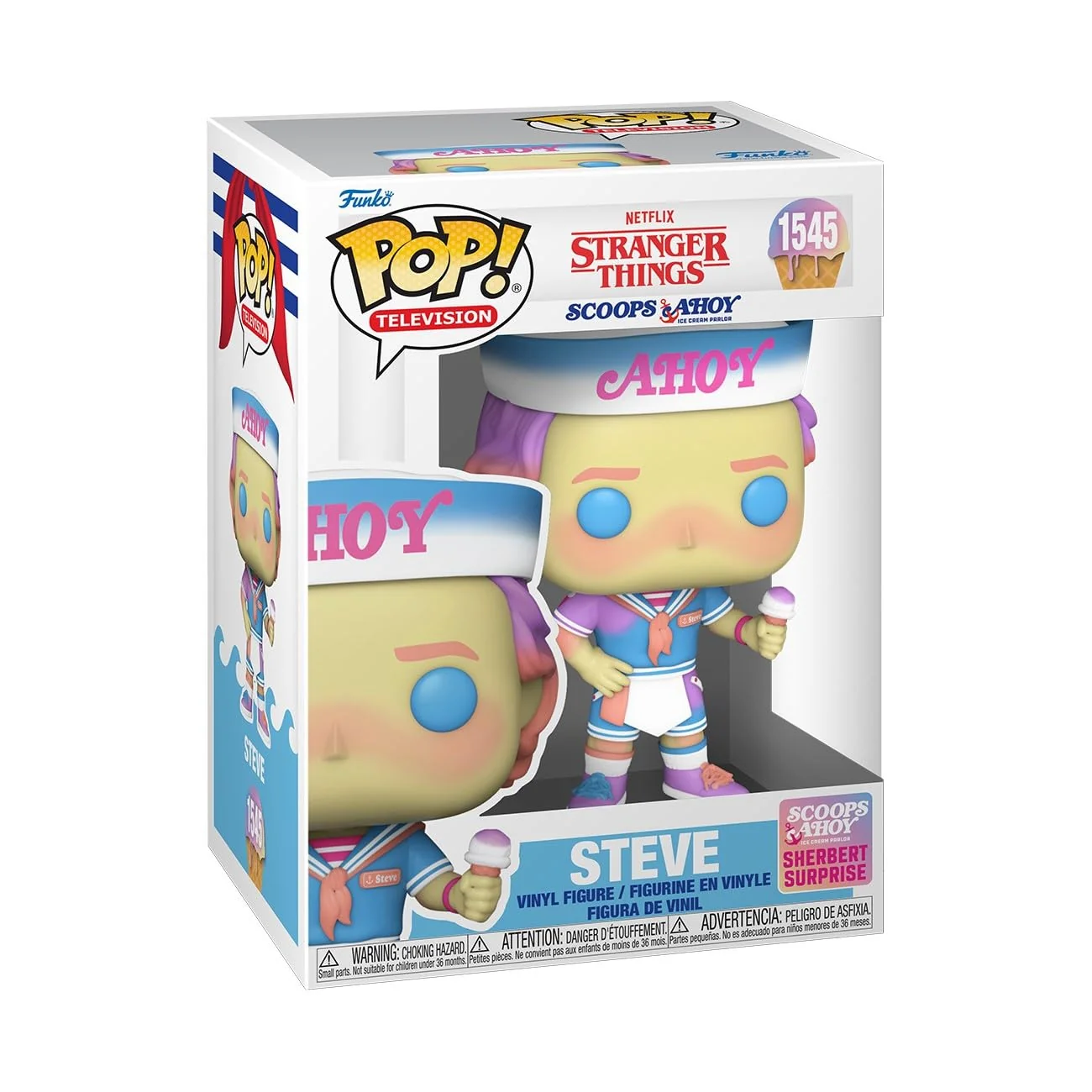 Smart Funko POP TV Stranger Things - Steve Harrington - Stranger Thingseve - Scoops Ahoy - Collectable Vinyl Figure - Gift Idea - Merchandise… Easy-to-Use