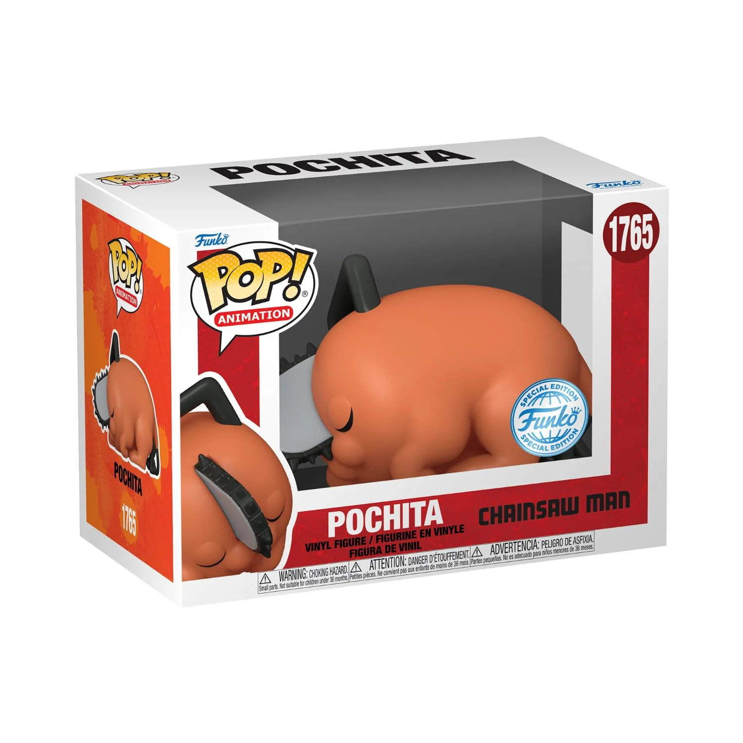 Fashionable Funko Pop Pochita Chainsaw Man Special Edition 1765 Smooth
