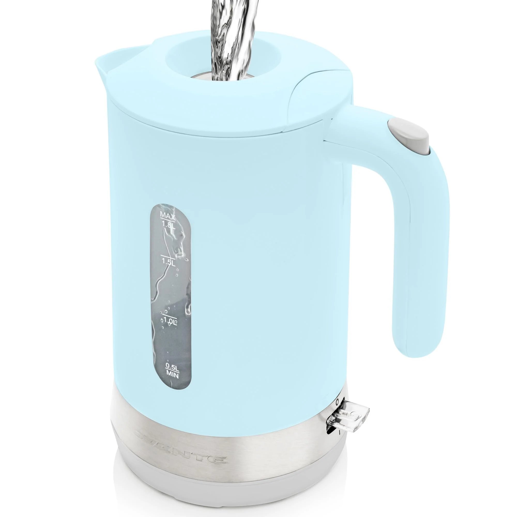Long-Lasting OVENTE 1.8L Electric Kettle 1500W Fast Boiling Heater for Coffee or Tea BPA Easy to Fill Lid Water Level Window Auto Shut-Off Boil-Dry… Traditional