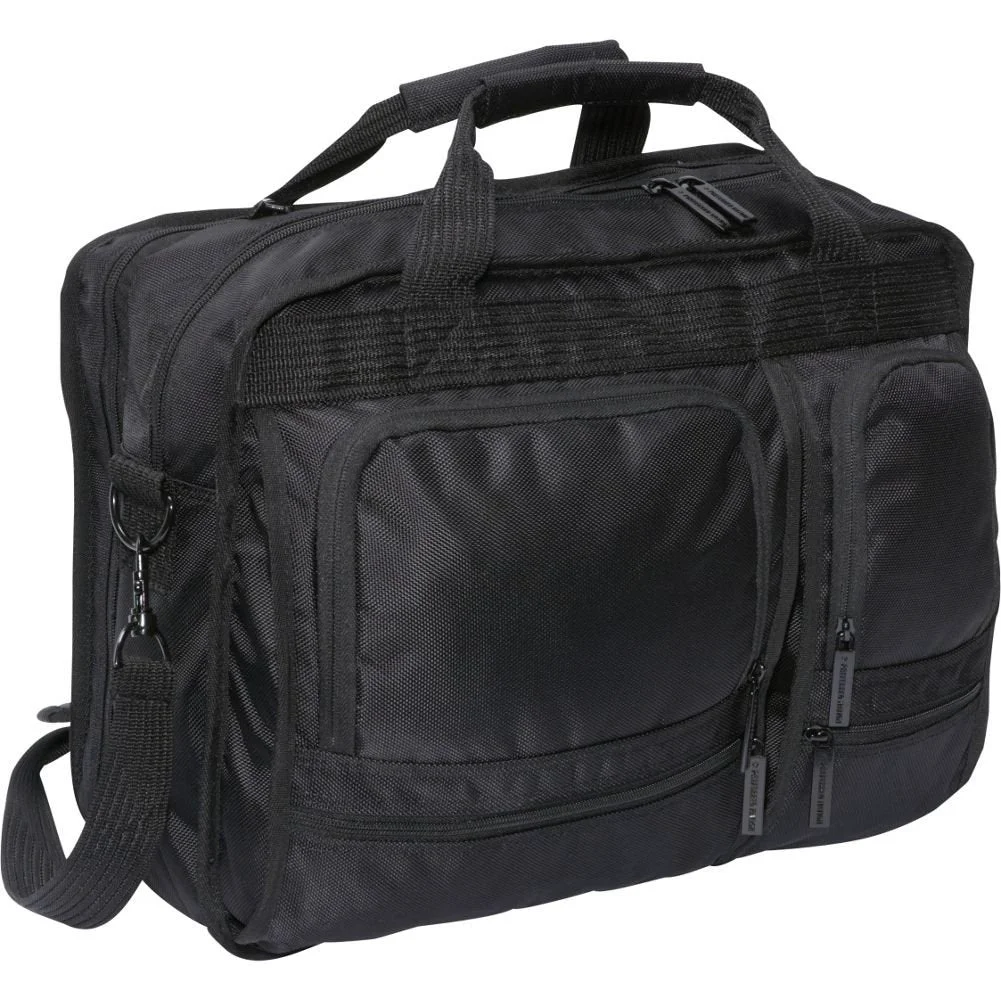 Dependable Bellino Scan Express Computer Brief Black Elite