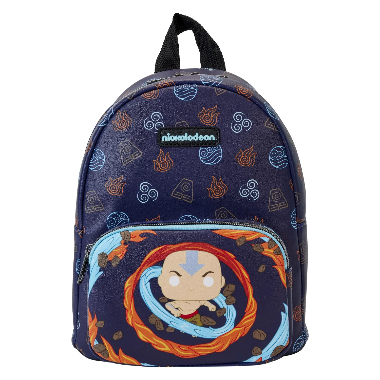Fashionable Loungefly Funko Pop Mini Backpack Nickelodeon - Avatar Aang All Over Print Crafted