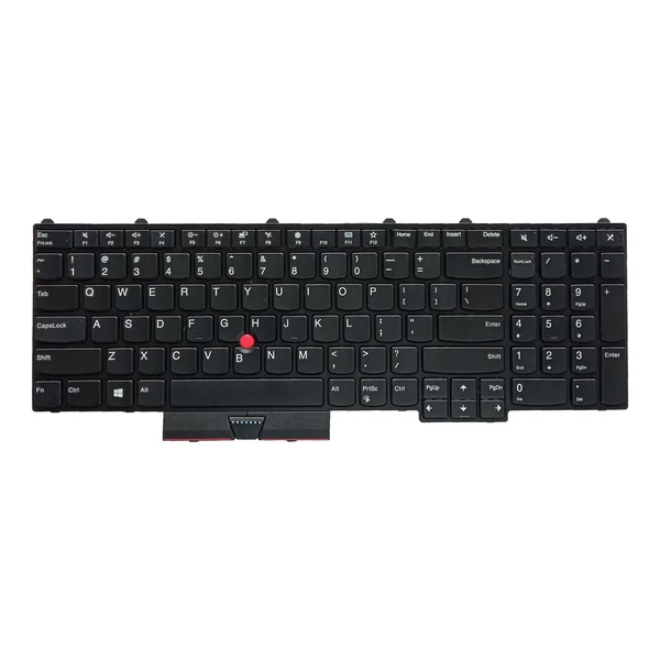 Solid Maxbell Keyboard US Layout English for P51 P71 01HW282 Replace Elite