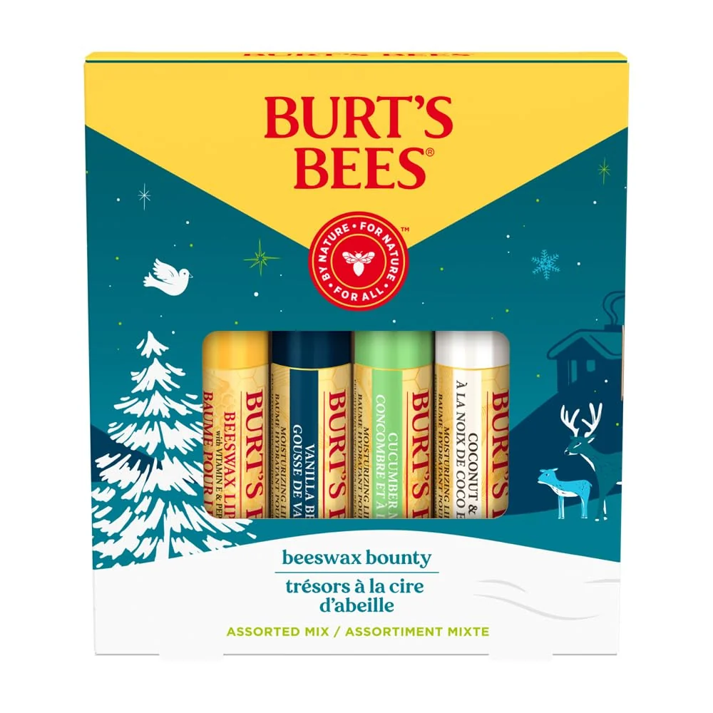High-Grade Burt's Bees Burts Bees Beeswax Bounty Assorted Gift Unisex 1 Pc Effective