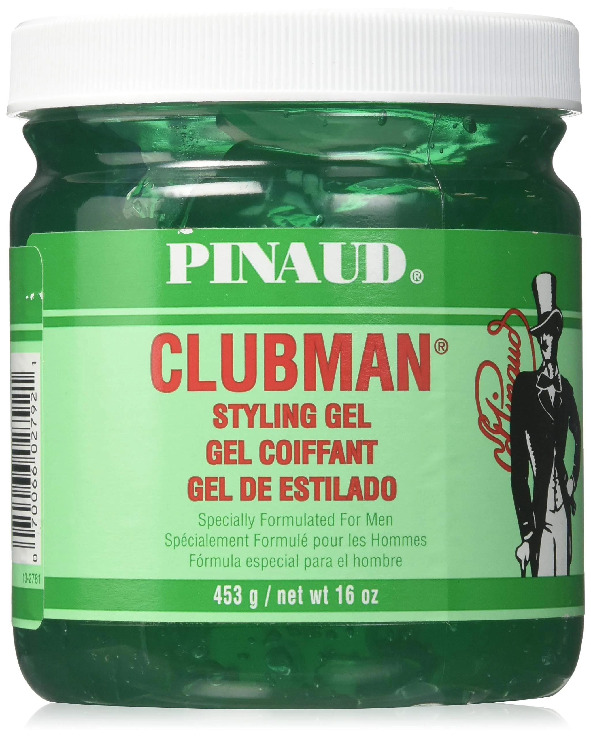 Trendy Clubman Styling Gel By Ed Pinaud for Men 16 Ounce Pack of 2 Prestigious