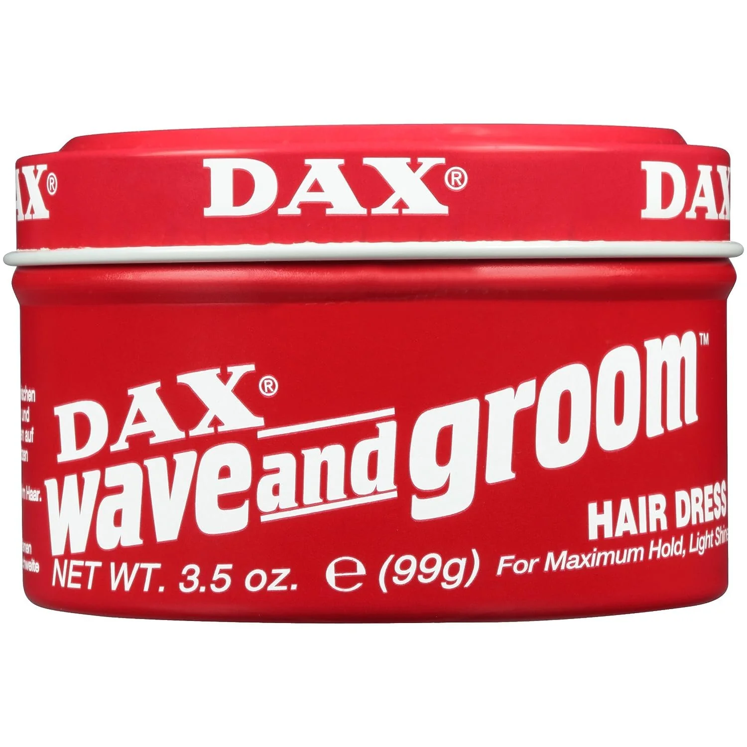 Classic Dax Wave Groom Hair Dress 3.5 Ounce Jar 103ml 3 Pack Innovative