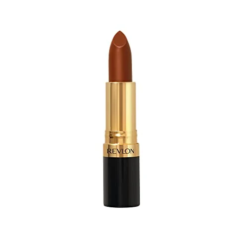 Organic Revlon Super Lustrous Lipstick with Vitamin E and Avocado Oil Cream Lipstick in Brown 325 Toast of New York 0.15 oz Pack of 1 Powerful