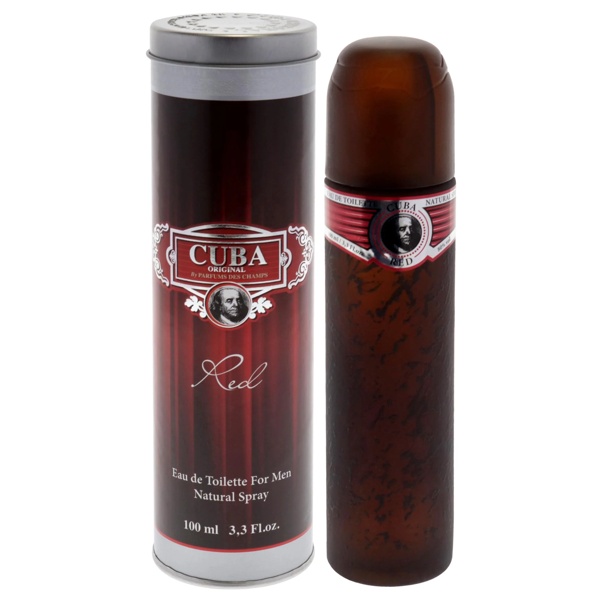 Consistent Cuba Red By Cuba For Men Edt Spray 3.3 Fl Oz Durable