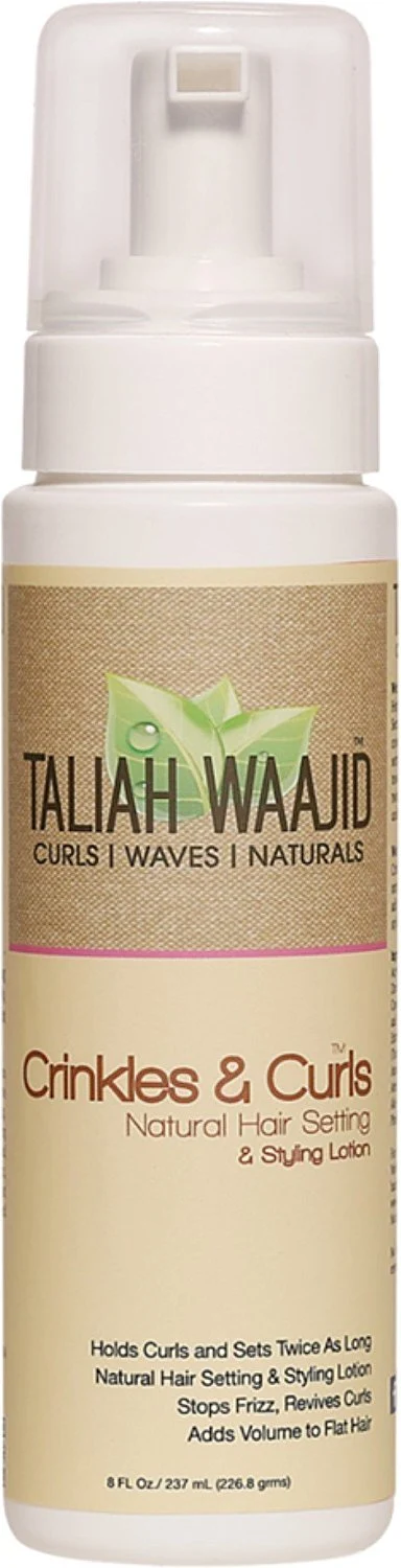 Taliah Waajid Crinkles Curls Natural Hair and Lock Styling Lotion 8 oz Pack of 5 Minimalist