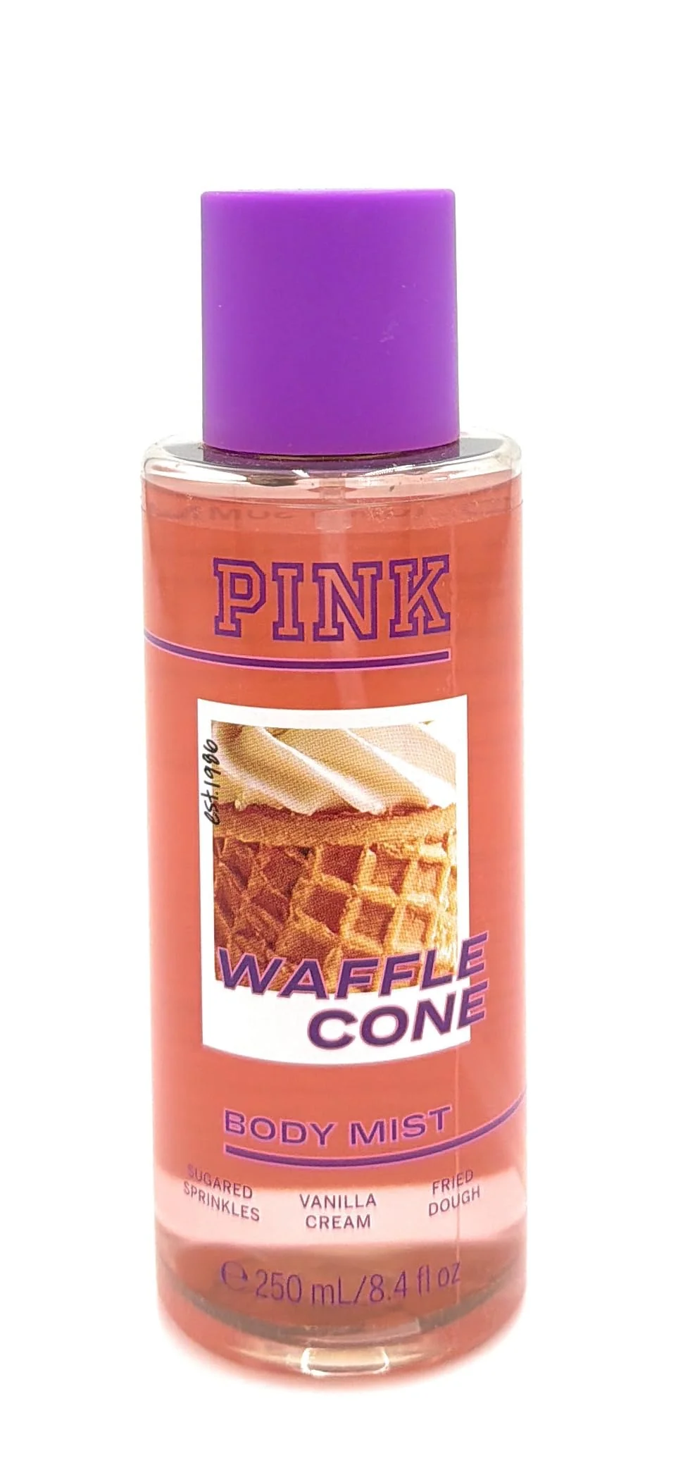 Trusted Victoria's Secret Pink Waffle Cone Body Mist 8.4 Fl Oz Reusable