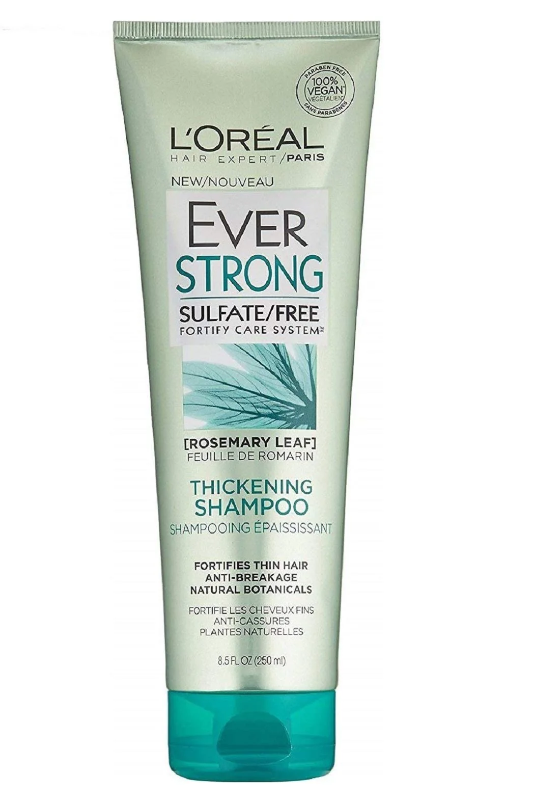 Fine Crafted L'O Paris EverStrong Thickening Shampoo 8.5 oz Pack of 2 Premium