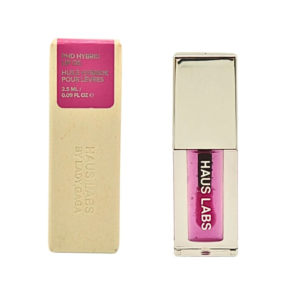 Genuine Haus Labs By Lady Gaga PHD Hybrid Lip Oil Travel Size - Tint - Sheer Pink Enhanced