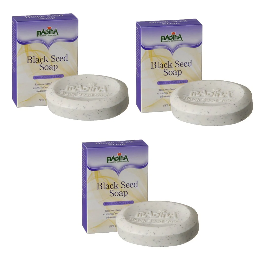 Minimalist Madina 3 Pack - Blackseed Soap With Shea Butter Authentic