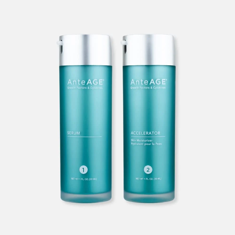 Advanced AnteAGE Pro System Serum and Accelerator 30 ML Ea Easy-to-Use