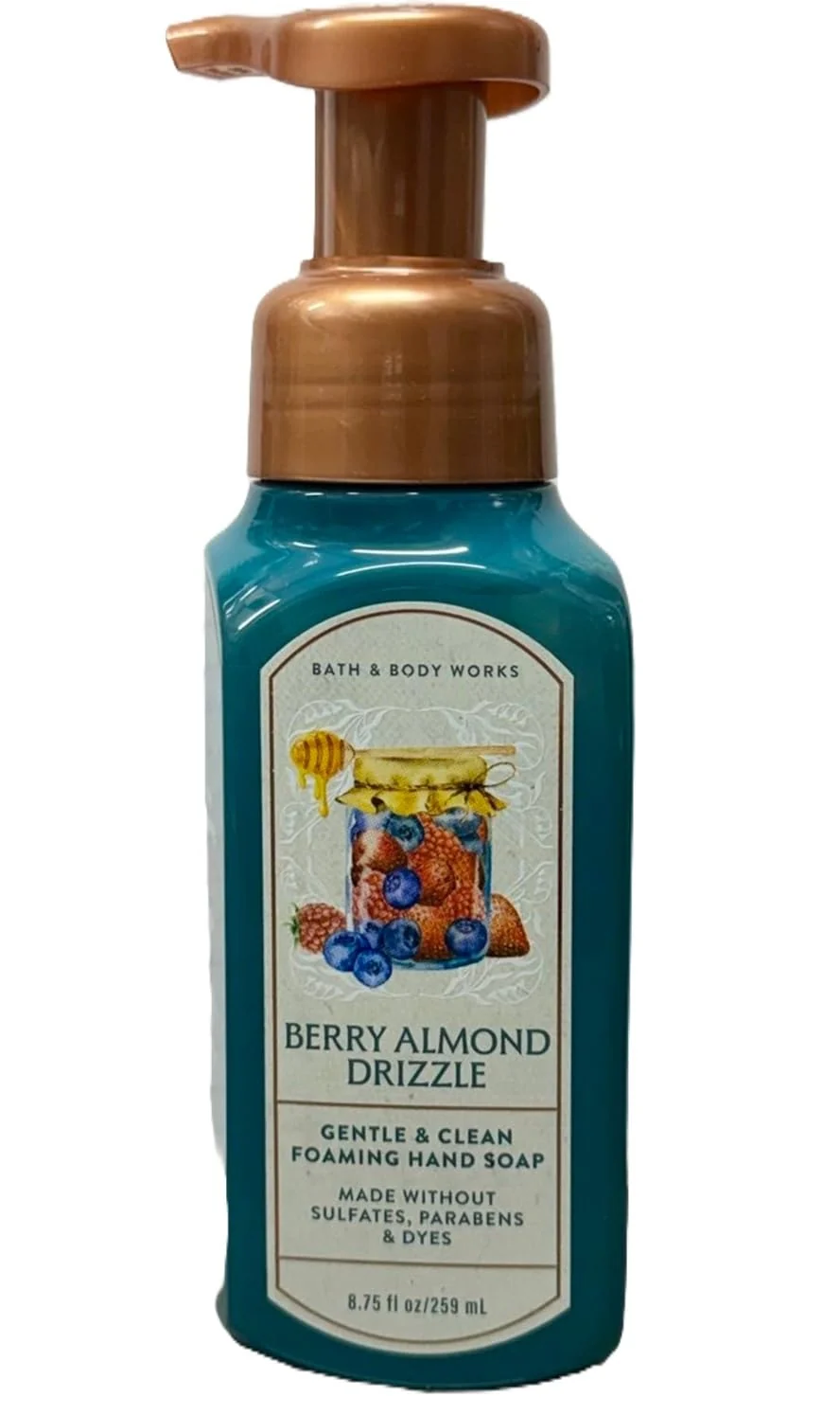 Official Bath Body Works Spring Scents Gentle Clean Foaming Hand Soap - 8.75 fl oz Berry Almond Drizzle Flexible