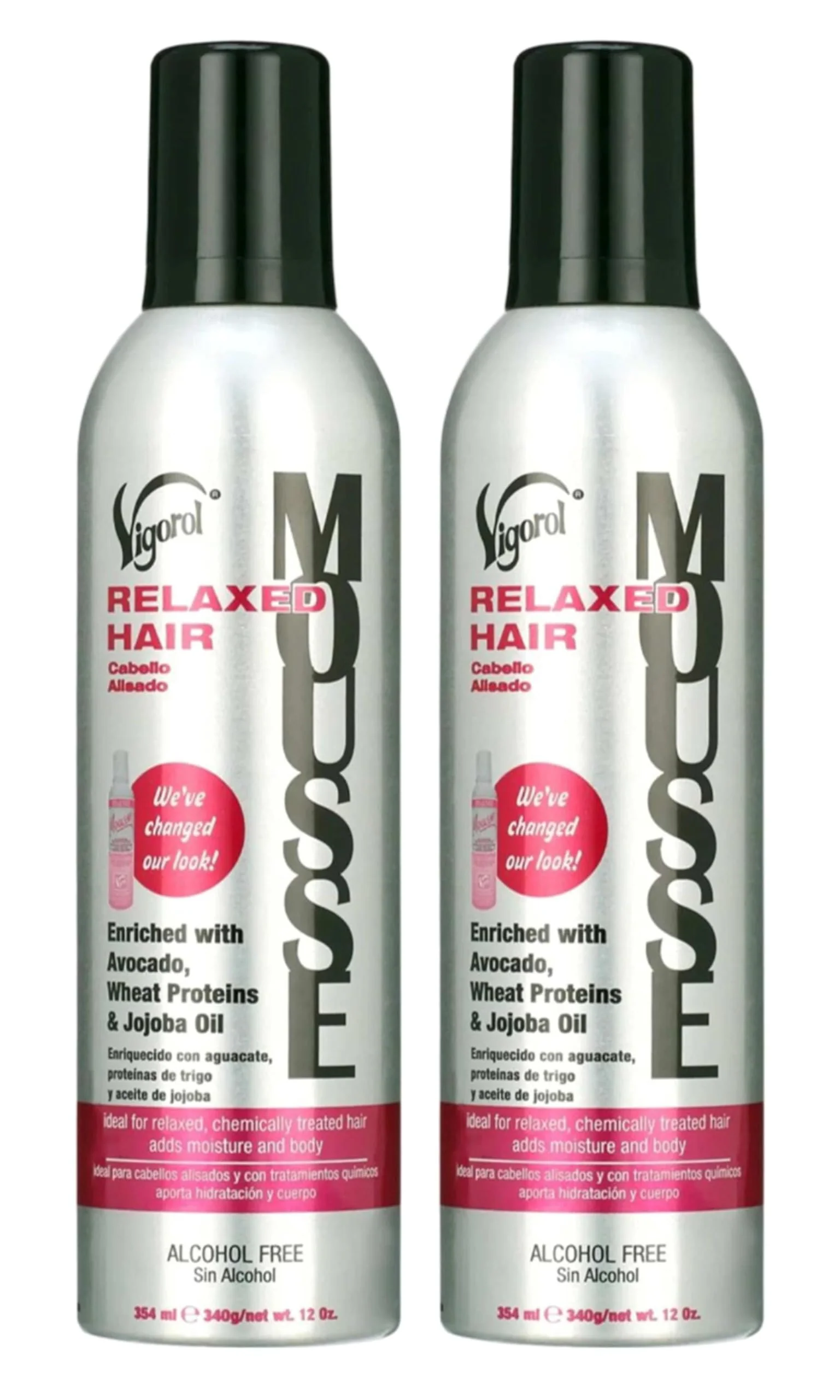 Official Vigorol Mousse - Relaxed 12 oz. Pack of 2 Exclusive