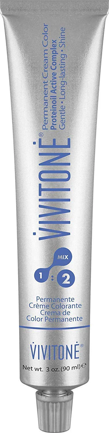 Responsible Vivitone Permanent Cream Color 8NA Light Natural Ash Blonde 3oz Trendy