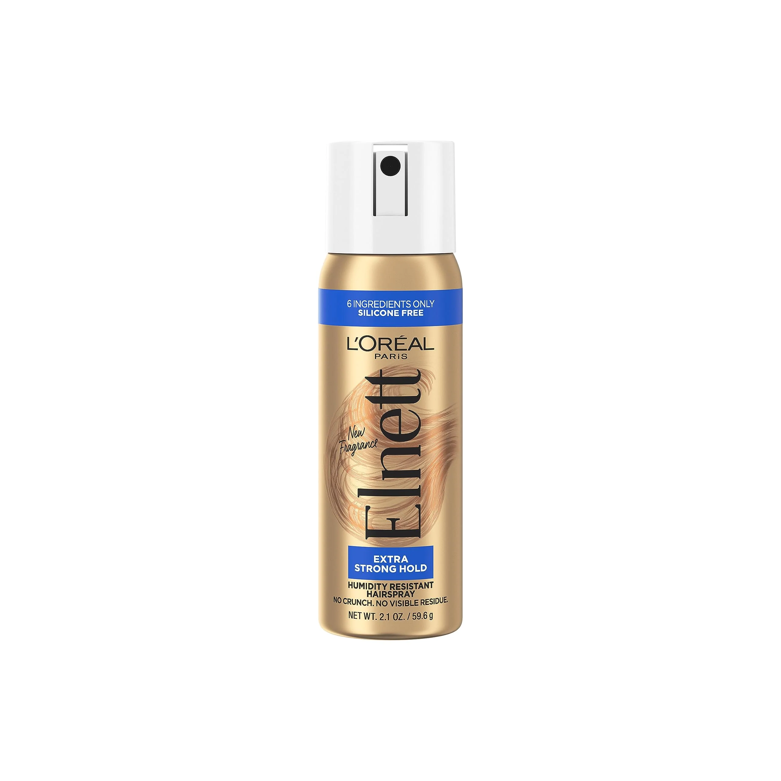 Fine L'O Paris Elnett Satin Hairspray Extra Strong Hold Travel Size 2.2 Ounce 1 Count Packaging May Vary Elegant