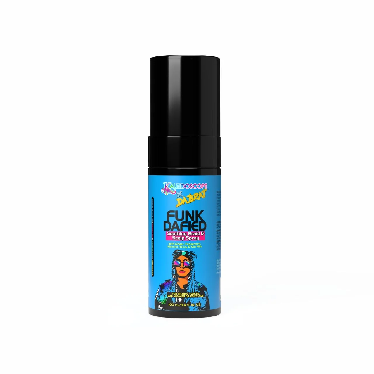 Outstanding Kaleidoscope x Da Brat Funk Dafied Soothing Braid and Scalp Spray 3.4 Oz Unique