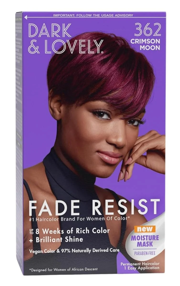Advanced Dark Lovely Color 362 Crimson Moon Pack of 2 Convenient