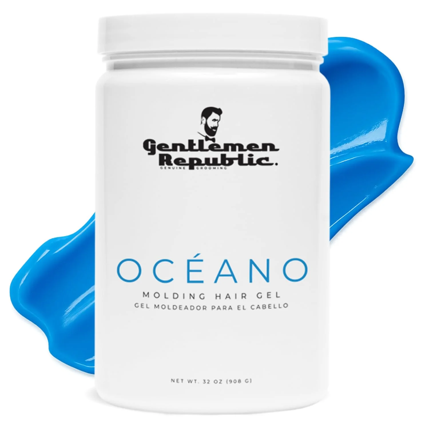 Relaxed Gentlemen Republic Oceano Men's Hair Gel 32oz - Strong Touchable Hold Exclusive
