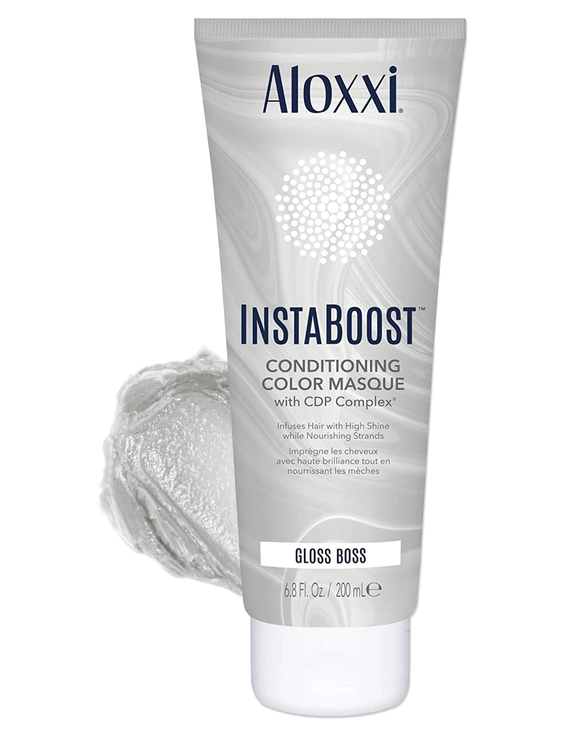 Authentic ALOXXI InstaBoost Conditioning Color Mask in Gloss Boss Adds Glossy Shine and Deeply Conditions Hair 6.8 Fl Oz Exceptional