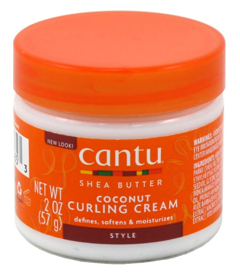 Next-Generation Cantu Shea Butter Coconut Curling Cream 2 Ounce 12 Pack Clean