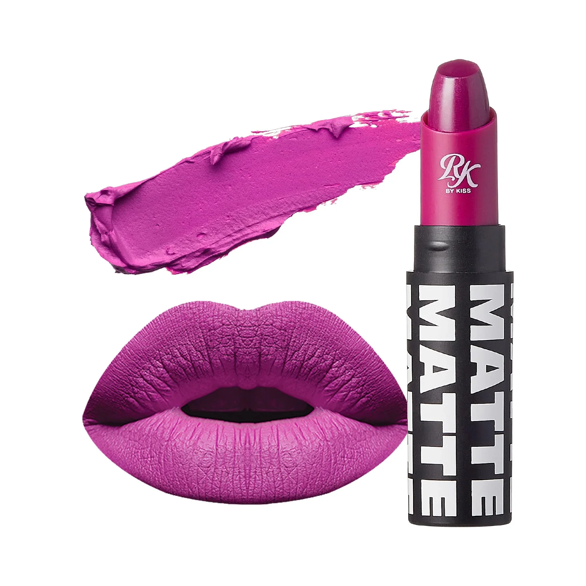 Carefully Designed Ruby Kisses Ultra Matte Super Rich Lipstick 3.5g 0.12oz RMLS34 BEET ME Soft