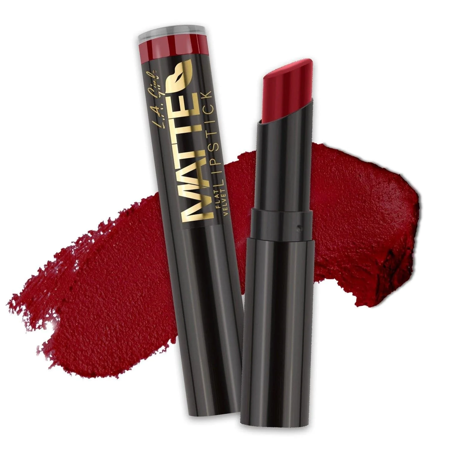 Sustainable L.A. Girl Matte Flat Velvet Lipstick Spicy GLC811 Breathable