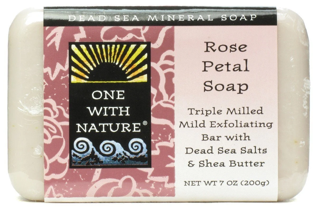 Verified One With Nature Soap Bar Rose Petal Top-Quality