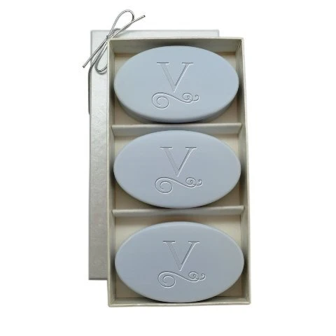 Authentic Signature Spa Trio Wild Blue Lupin-Pi-Flourish-W Soap Original Design