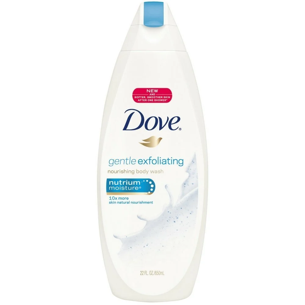 Selected Dove Gentle Exfoliating Nourishment with Nutrium Moisture Body Wash 24 oz Pack of 6 Prestigious