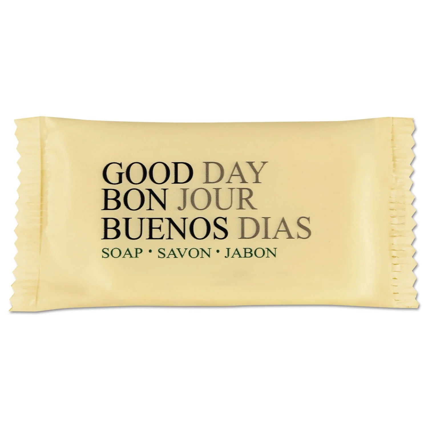 Efficient Good Day Amenity Bar Soap Pleasant Scent 0.75 Oz Case of 1 000 High-End