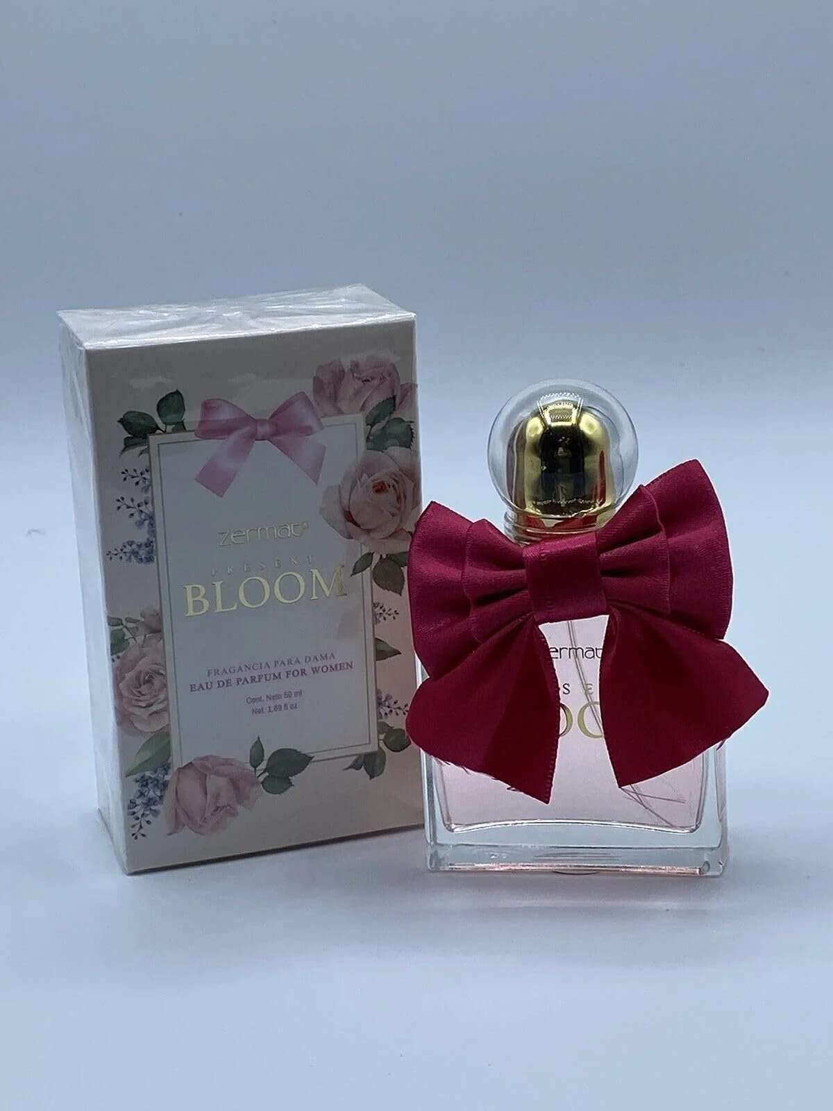 Crafted Zerma Present Bloom Eau De Parfum for Women 1.69 fl. oz. Carefully Designed