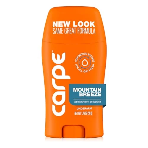 Clean Carpe Underarm Antiperspirant Deodorant for Men and Women - 100 Hour Sweat Odor Control - Clinical Strength Deodorant for Men - Long Lasting High-End