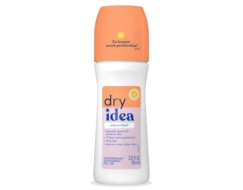Professional Dry Idea Antiperspirant Deodorant Unscented 3.25 Ounces Environmentally Friendly