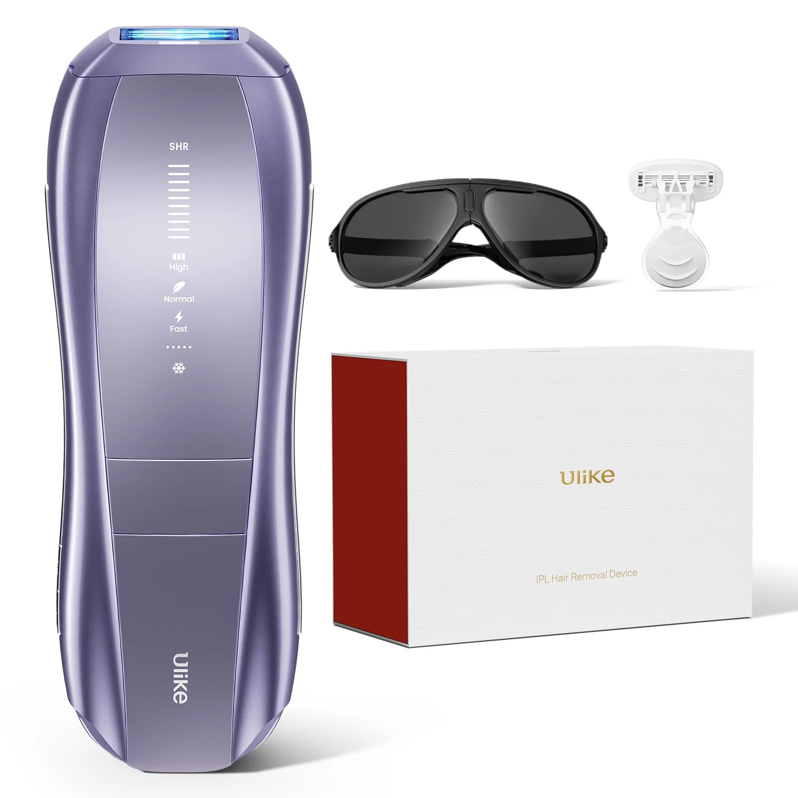 Certified Ulike Laser Hair Removal Device Air 10 Ipl Gift for Women and Men Ice cool and Permanent hair Reduction for Nearly Painless Dual Lights Skin Sensor Clean
